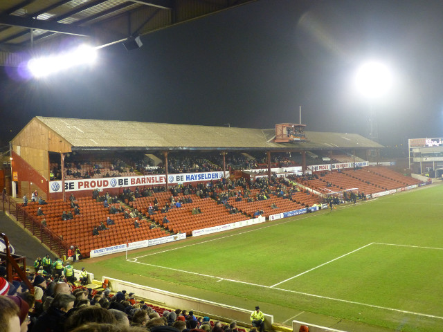 The West Stand During the Match